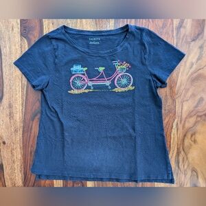 Talbots Women's Bicycle T-shirt, Size Large